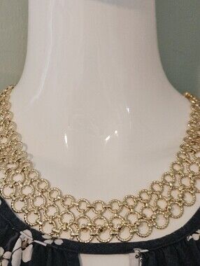 Talbots Necklace, Goldtone Chain Necklace